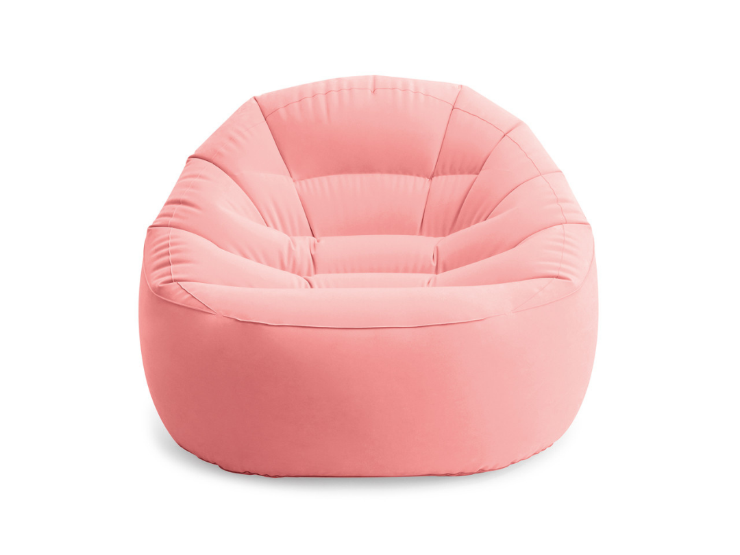 Intex Beanless Bag Inflatable Chair - Pink and Blue Assortment Intex Beanless Bag Inflatable Chair - Pink and Blue Assortment